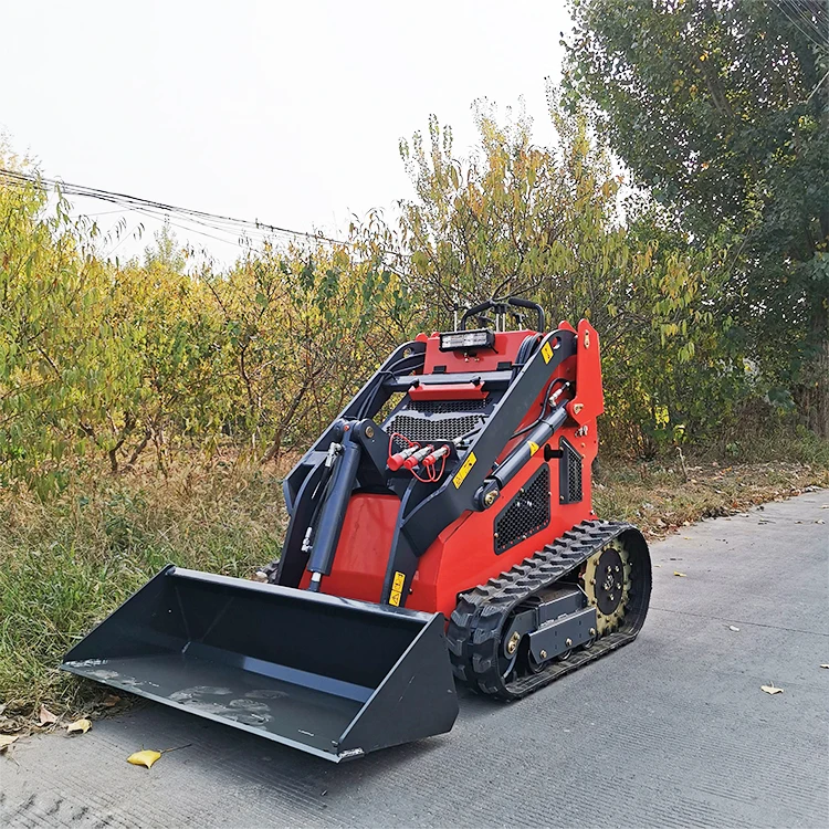 Track Attachments for Mini Skid Steer Loader Stand on Loader Compact Mini Loader