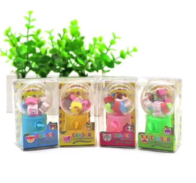 2019 new design Candy Toys Extruded Animal Eraser Innovative Products