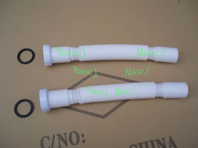 Drain pipe waste pipe sink water tank drain hose downcomer water basin hose flexible bellows