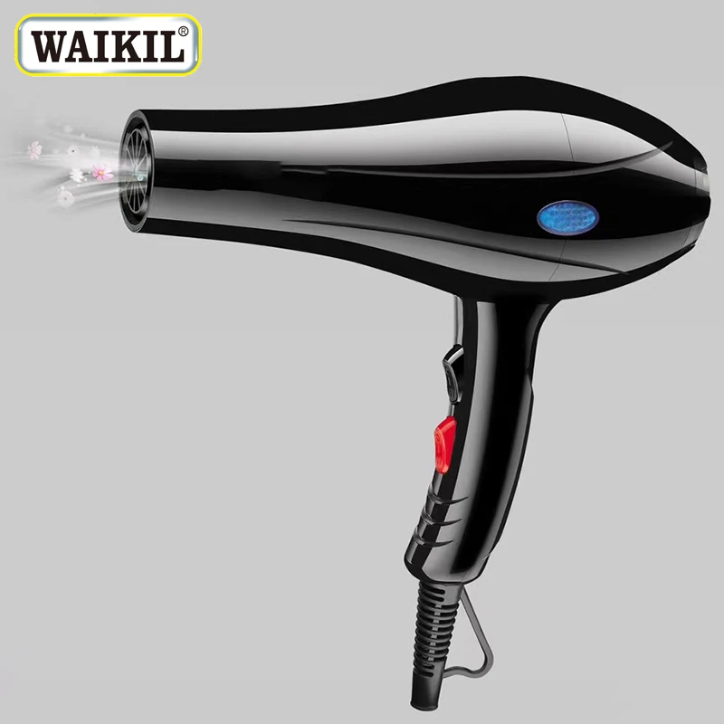 WAIKIL Wholesale Professional Salon Hair Dryer Home Hotel Electric Hair Blower Dryer Hot and Cool Wind Hand Dryer For Hair