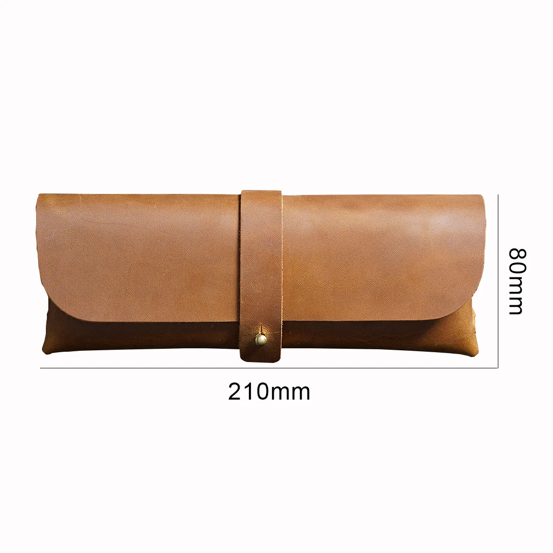 Custom Leather Pen Case Pencil Bag Pencil Case For Adults Men Boys Key Pouch Small Tool Pouch Jewelry Bag