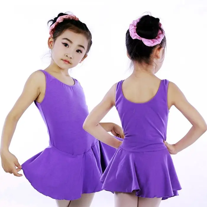 Custom Logo Tank girls Ballet Skirts Leotards Wholesale Dance Ballet Leotards Children