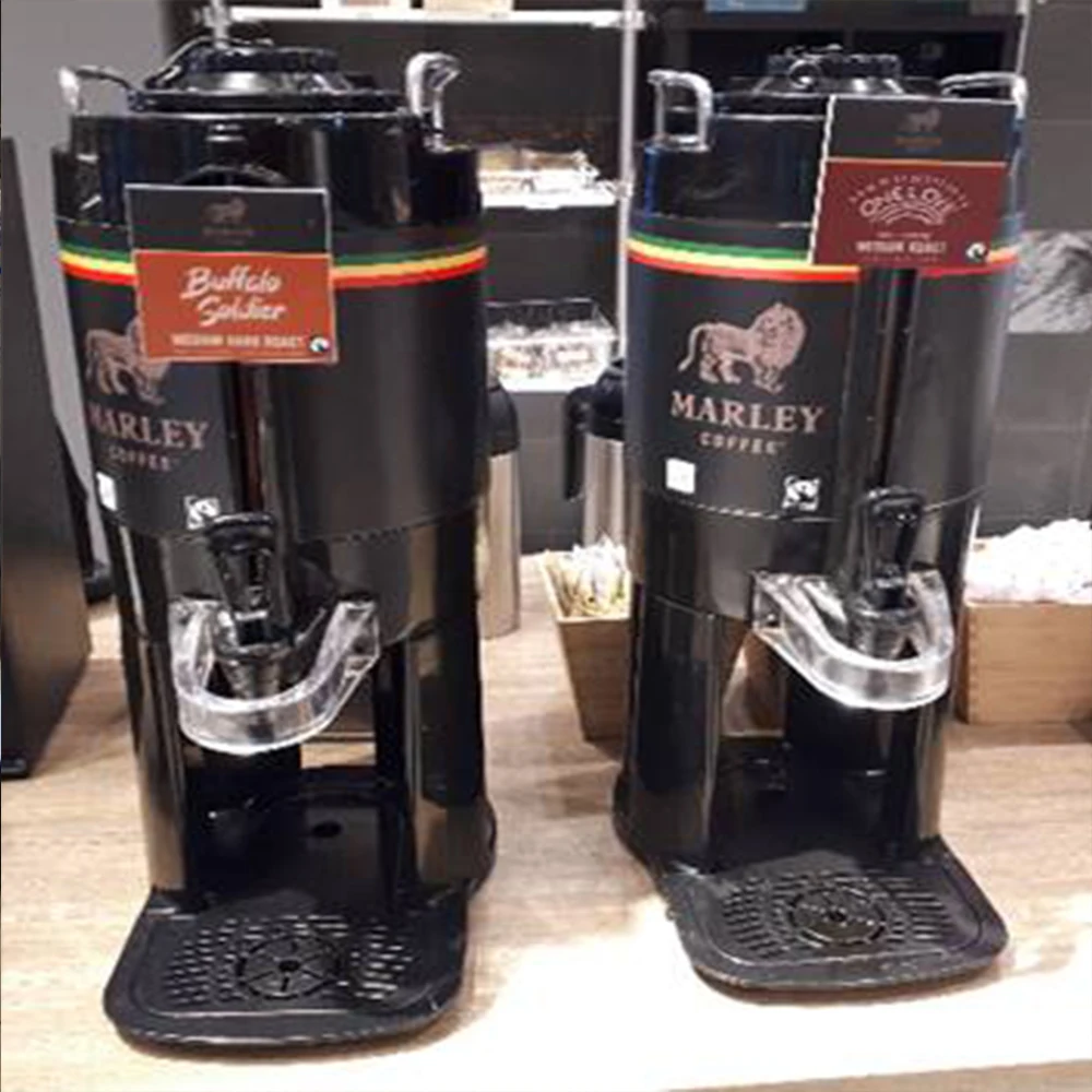 
One Love Medium Roast Organic Coffee Beans Marley Coffee from The Family of Bob Marley 6 x 227g 