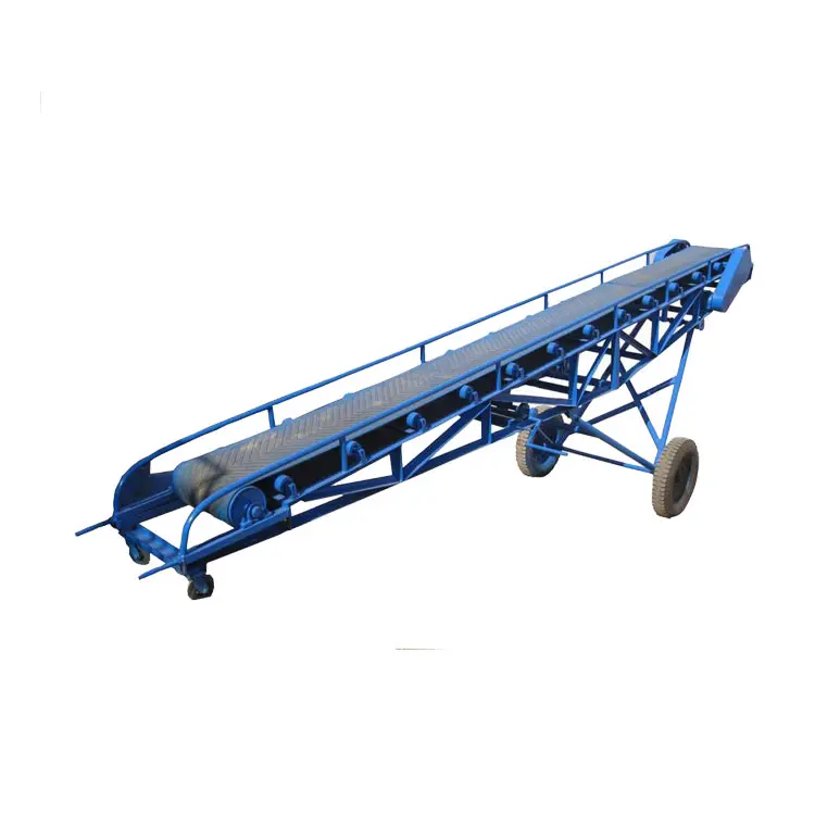 
Baisheng Reversible moving Belt Conveyor machine for Truck Loading Unloading 