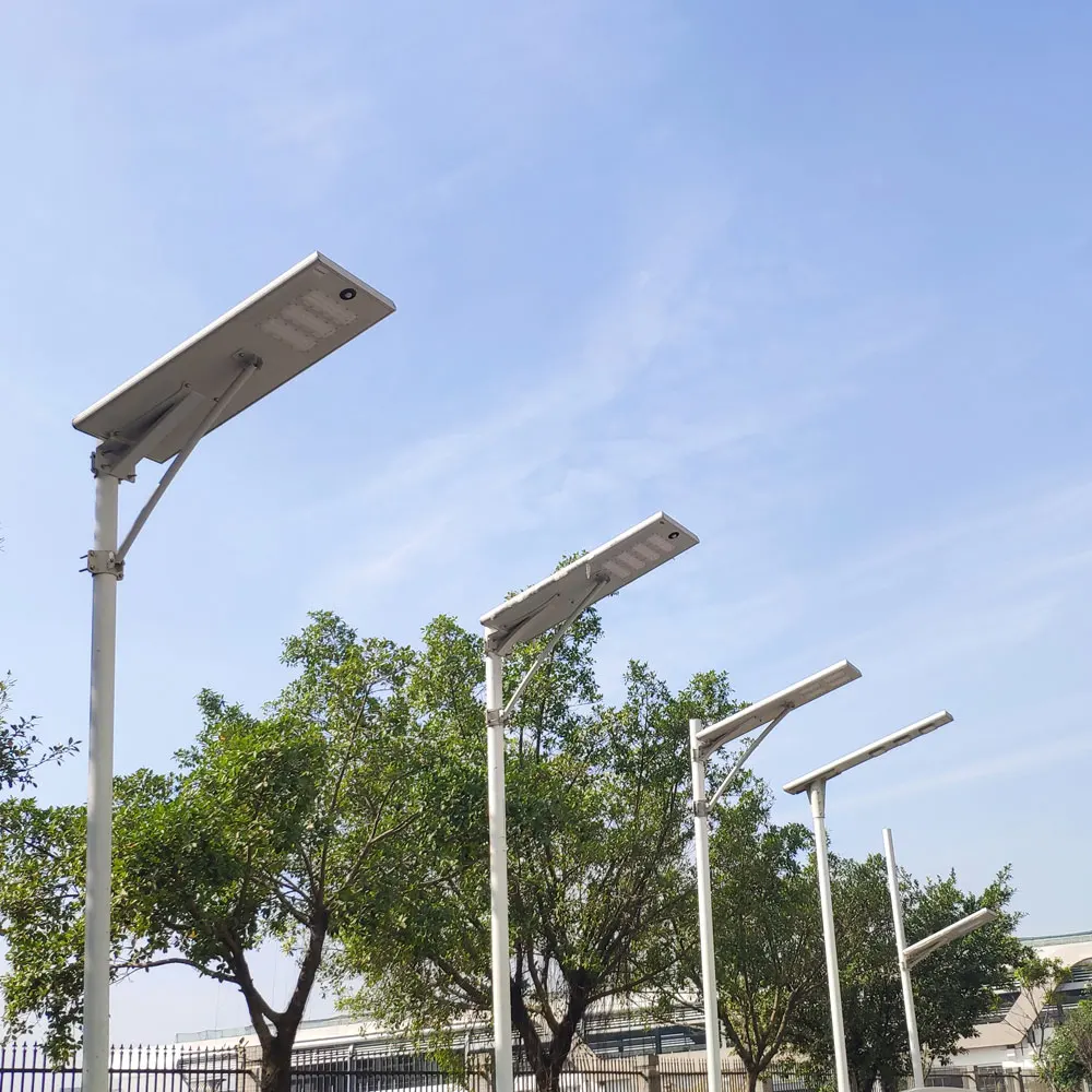 professional ip65 100w 80w 60w smart sensor wind and solar led street lights 6000k with remote solar street light