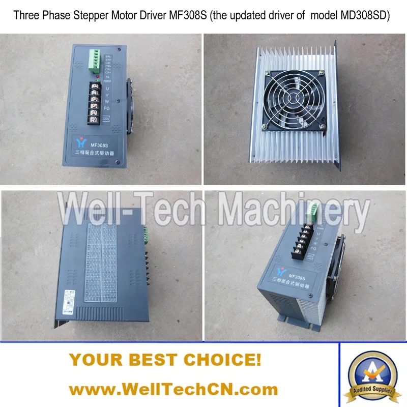 MD308SD Replacement MF308S Three Phase Hybrid Stepper Motor Driver Plastic Bag Making Machine Stepping Motor Controller