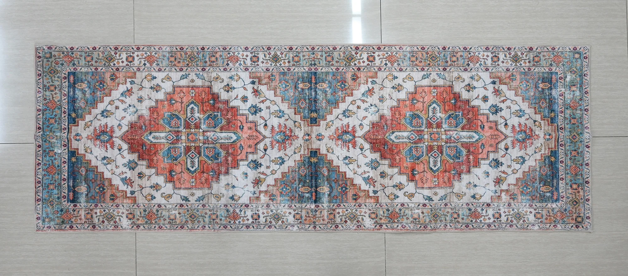 custom designed heat-transferring printed carpet soft machine washable foldable home decoration area rugs