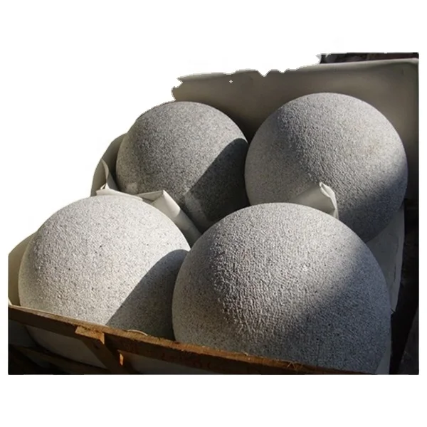 cheap granite stone balls spheres for garden decoration