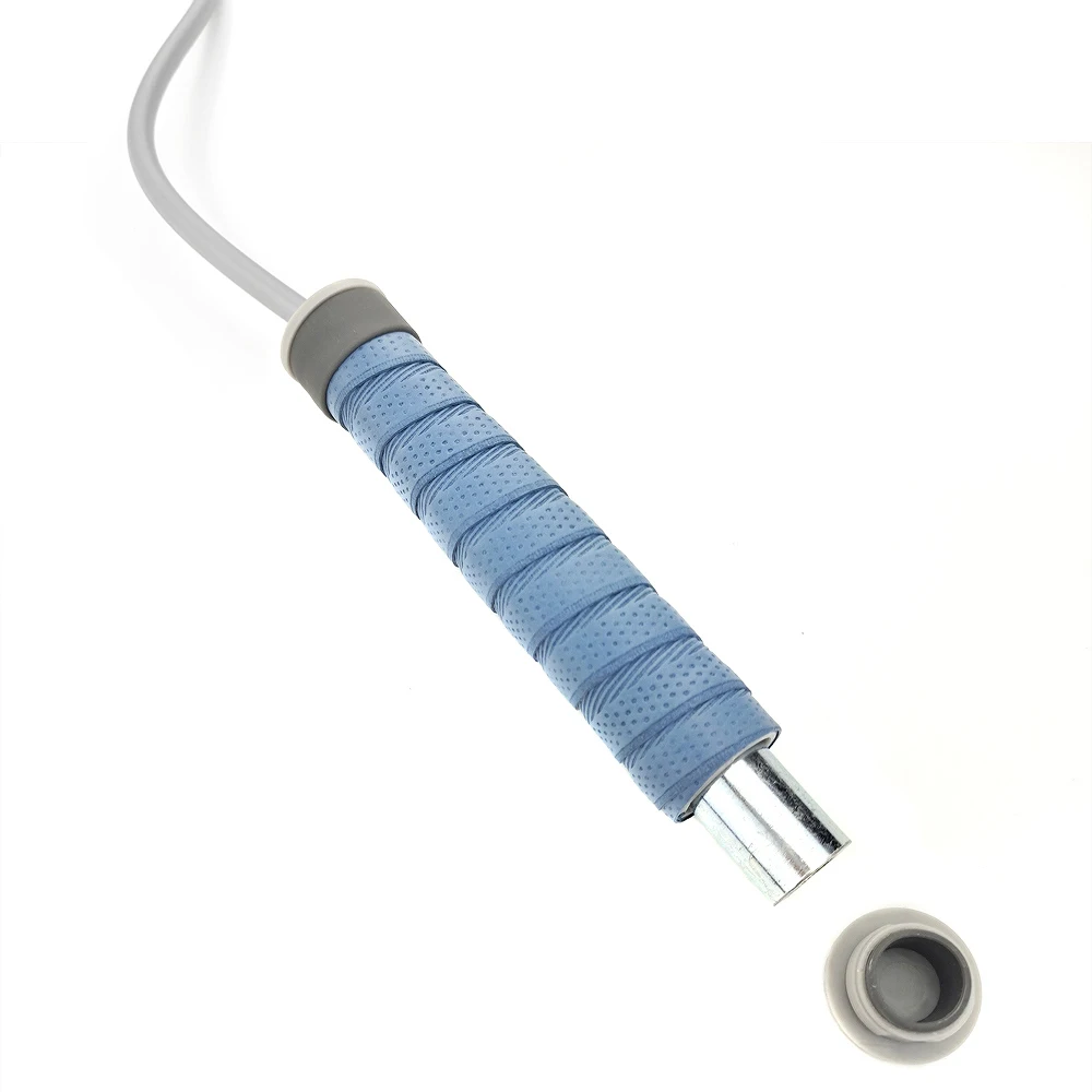 comfortable overgrip handle anti-slip PVC rope Wholesale Gym Custom Logo Adjustable weight skipping jump rope heavy weighted