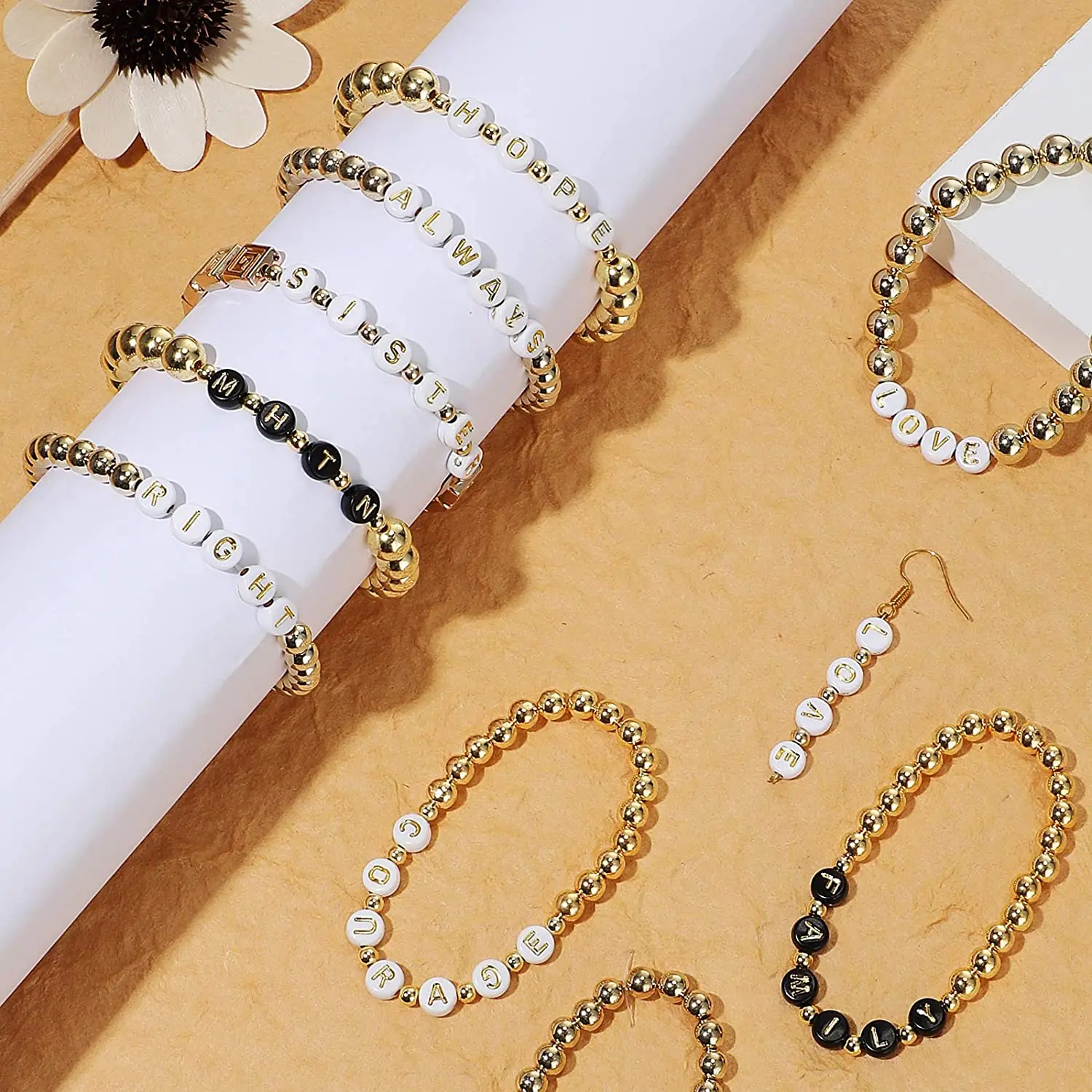 1600pcs Factory Direct Sale Kids Jewelry Making Girls Stand Organizer Supplies Kits Cleaner Machine Beads Kit