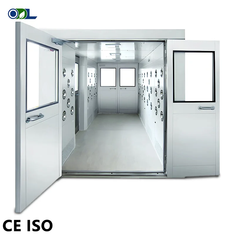 Factory Supply Automatic Air Shower Room With Interlock System