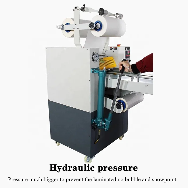 BFT-390C Heavy duty A3 economic hydraulic laminating machine albumn cover labels electric automatic laminating machine