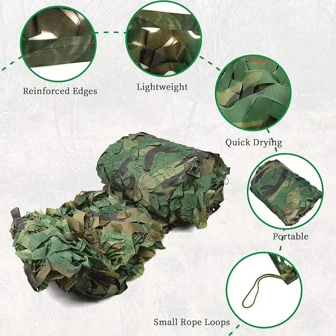 New Products Factory Direct Sale Of Camo Net Hunting Net Outdoor Products Waterproof Camouflage Net