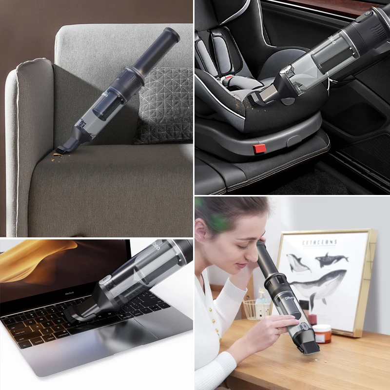 Dibea Good Performance Low Price Wholesales Mini Handheld Portable Car Vacuum Cleaner