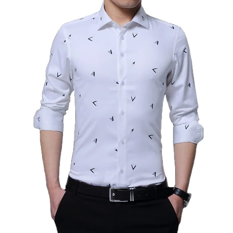 FanLi Wholesale Custom Slim Long Sleeve Oxford Large Size Casual Summer Men Formal Work Shirts