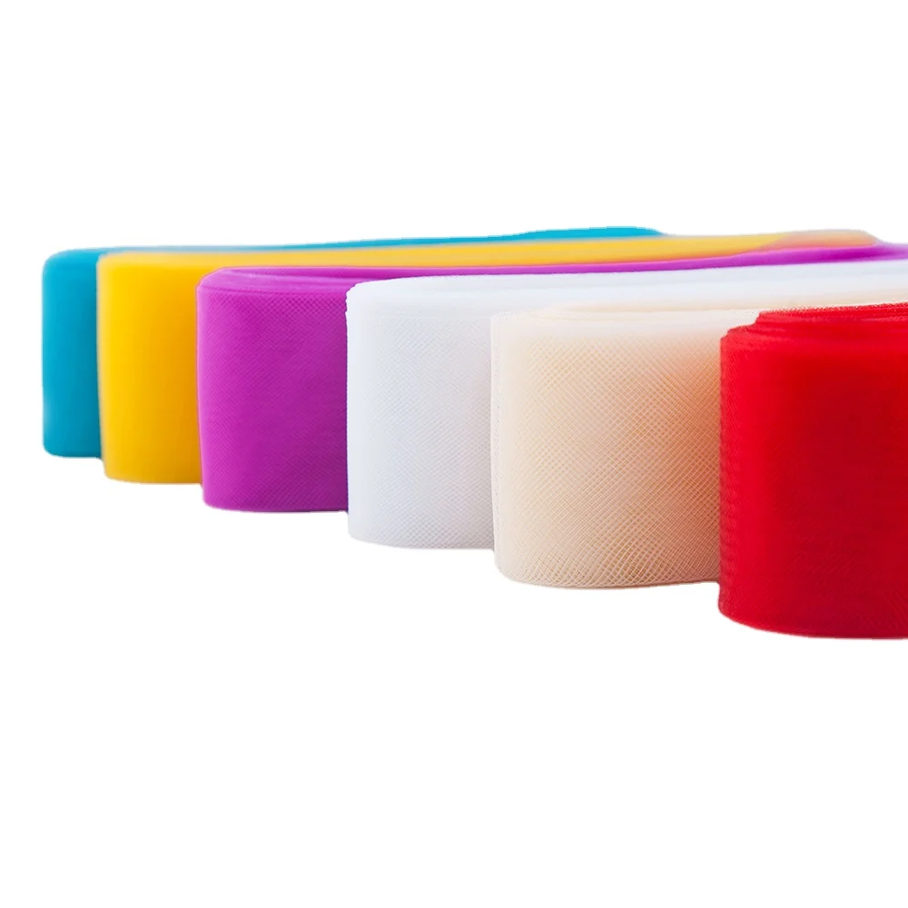 25mm Women Dress Flat Plain Horsehair Crinoline Braid