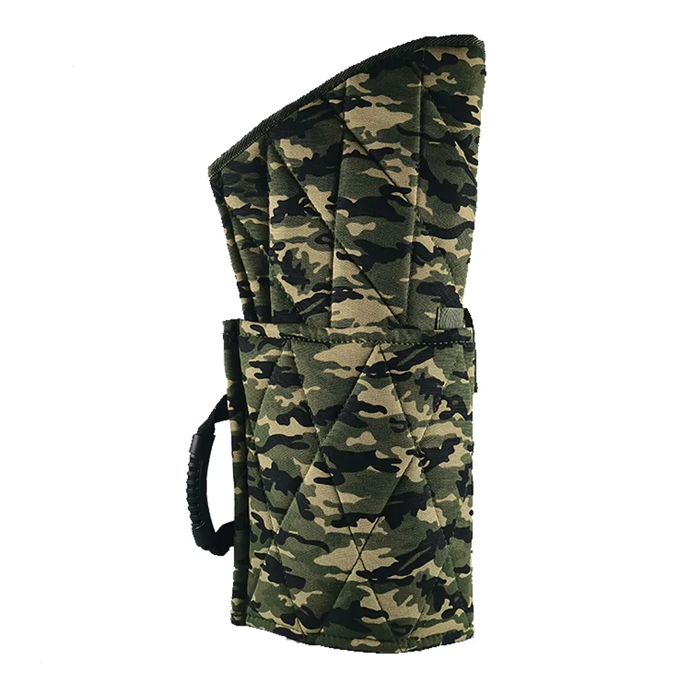 Durable Camouflage Tear-resistant Fabric Dog Bite Sleeve Training Arm Protector for GSD Malinois Outdoor Dog Training