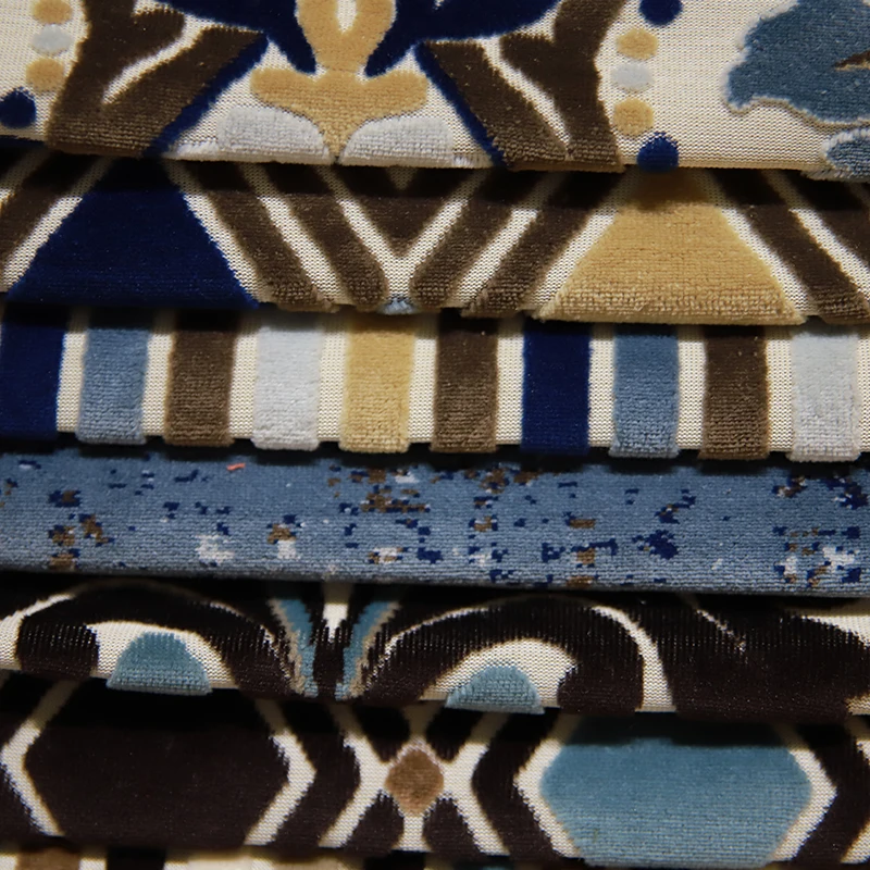 
Дизайнерская Цветочная обивка JES преимущества жаккардовая трикотажная ткань 