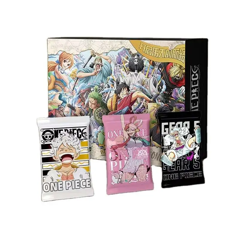 Japanese Anime One Pieces Ccg Tcg Cards Booster Box Nami Luffy Limited Edition Trading Games Collectible Card Kids Xmas Gifts