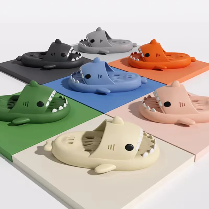 Hot Sale Kids EVA Slipper Soft Cute Shark Slippers With Factory Prices