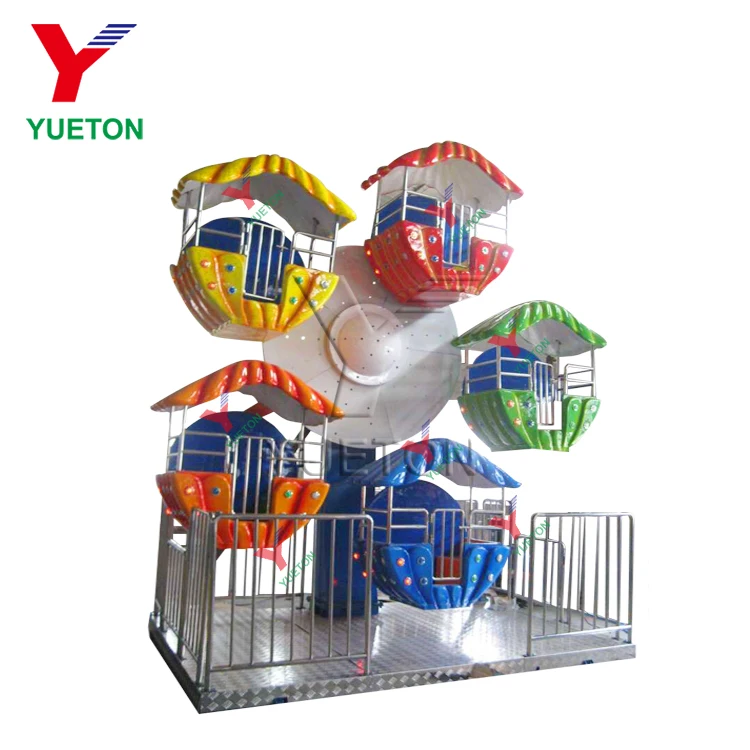 Professional Manufacturer Theme Park Games Equipment Double Kiddie Ferris Wheel For Sale