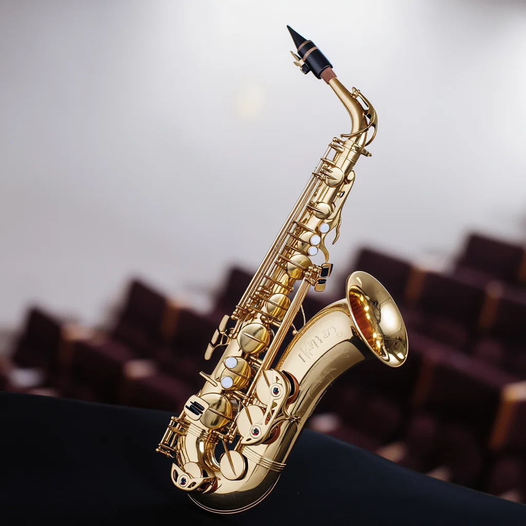 Hot Sale JinBao Gold Lacquer Brass EB alto Saxophone