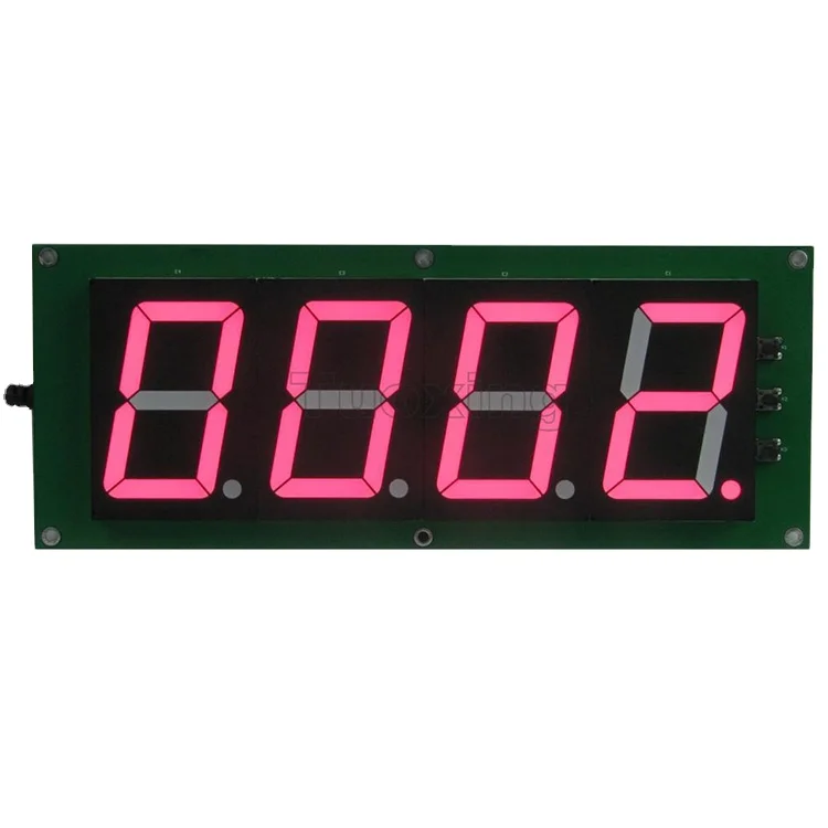 Customized safety production monitoring sign led safety scoreboard