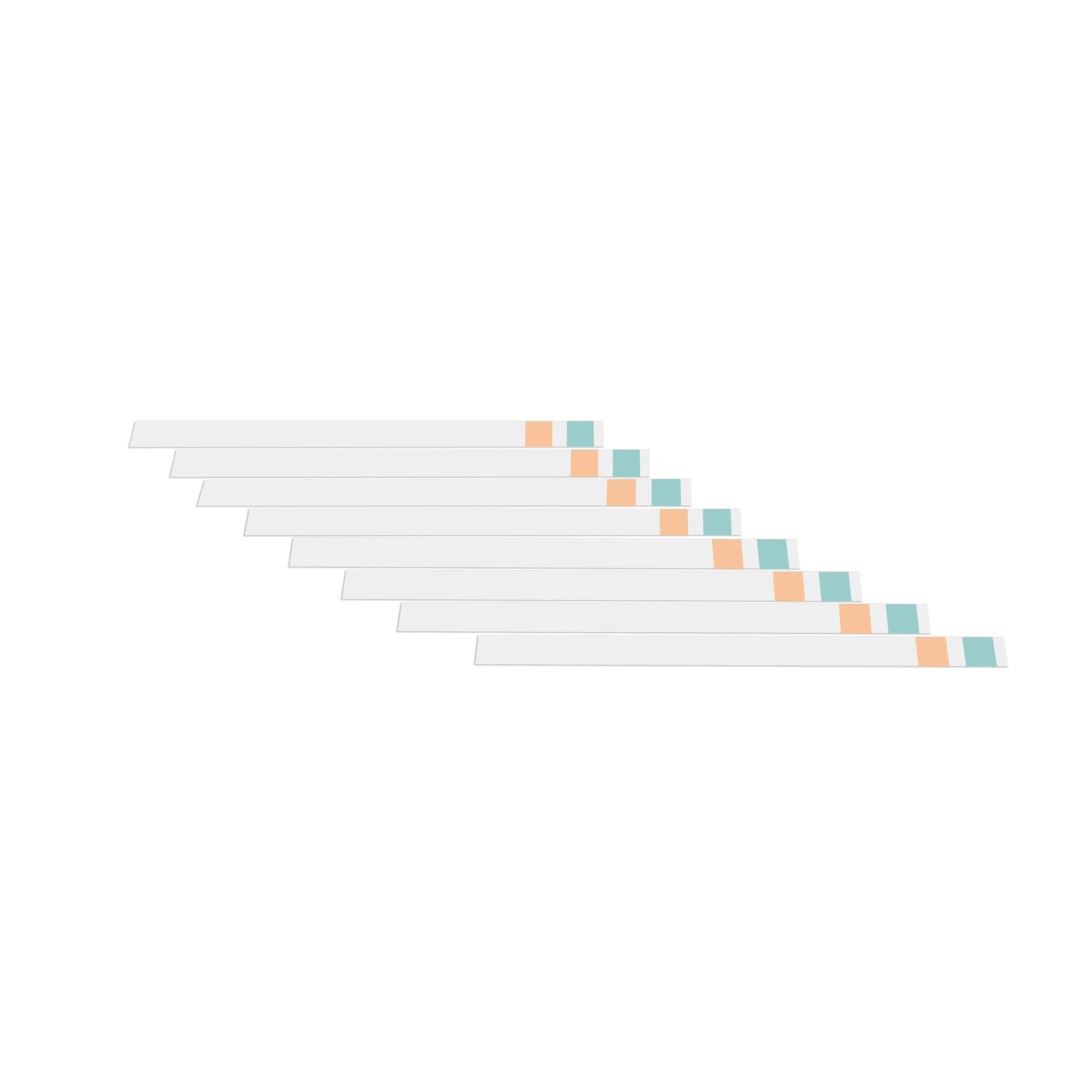 Clinical Analytical Instruments URS-2K Urinalysis Strips for test Glucose and Ketone Diagnostic Urine Strip