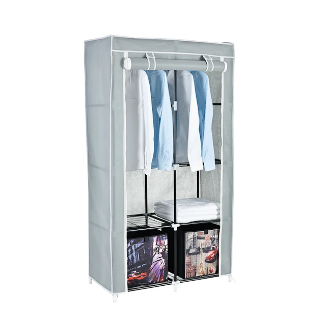 Non-Woven Wardrobe Cabinet,Foldable Portable Cloth Wardrobes