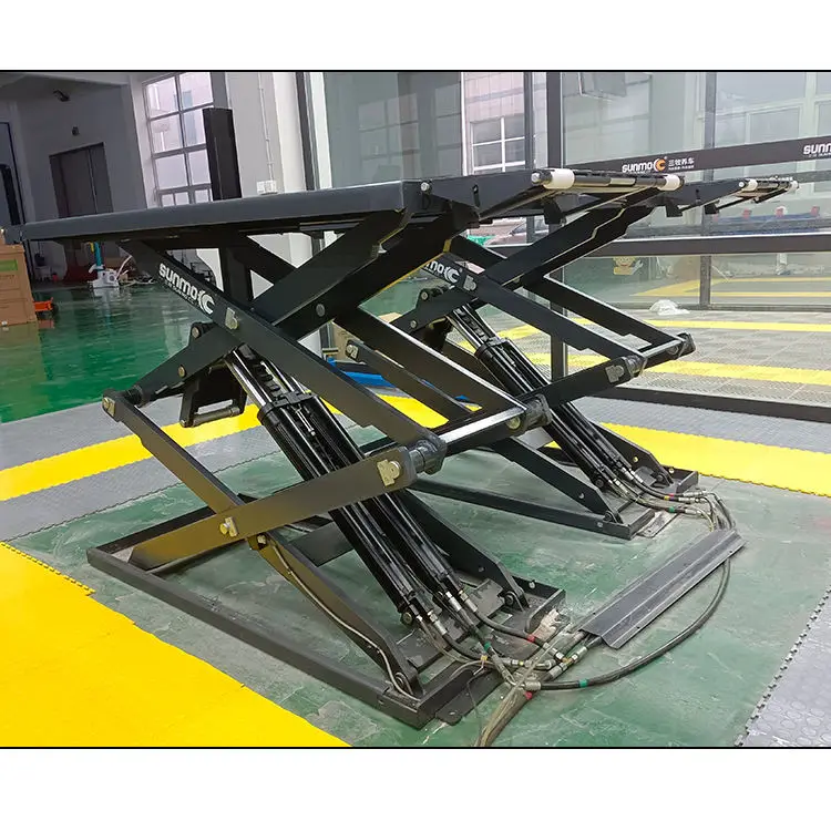 1T 2T 3.5T 4T Scissor Lift for ATV High Quality Portable Hydraulic Motorcycle Jack 680kg Mobile Motorcycle Parking Lifts