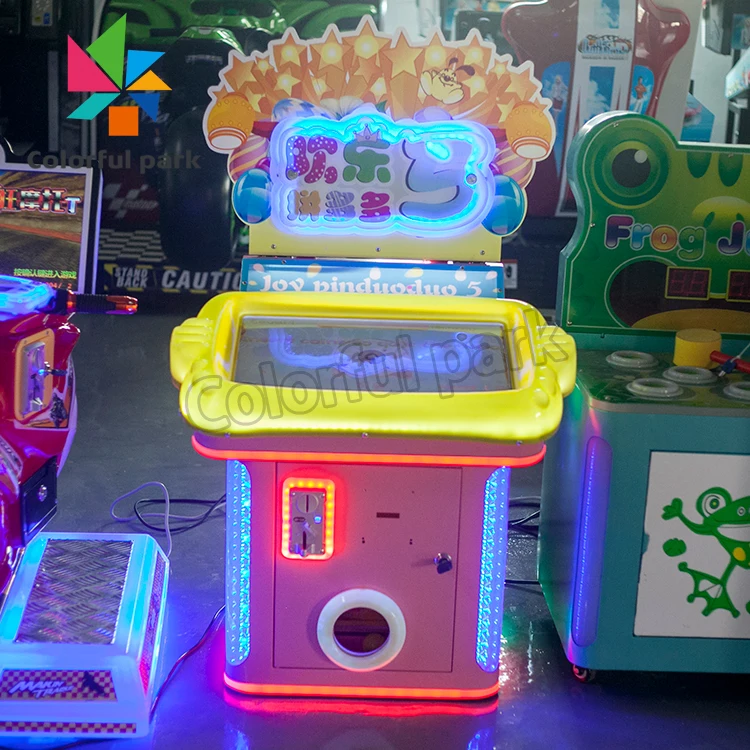 new puzzle coin-operated game for kids children educational games for children arcade game machine