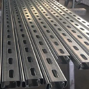Plant Galvanized Steel Or Stainless Steel Unistrut C Shaped Strut Channel