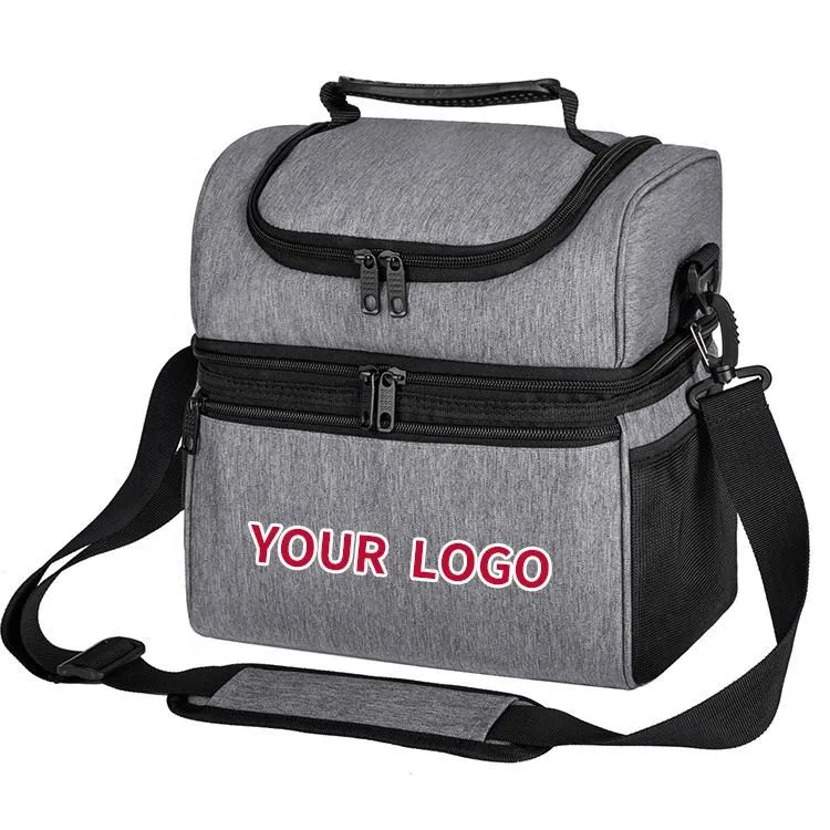 Custom Hot Sales 600D Polyester Tote cooler bag insulated lunch Bags For Men