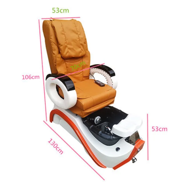 Great Factory Pink Reclining Massage Beauty Nail Salon Funiture Manicure Foot Spa Luxury Pedicure Chairs On Sale