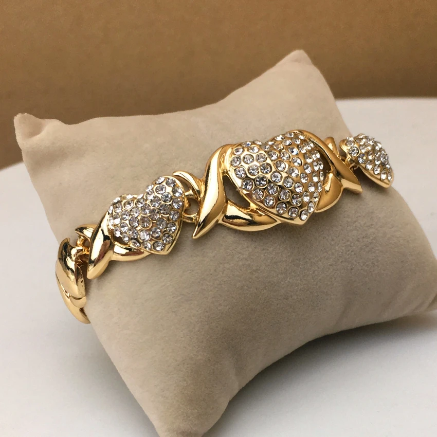 Yuminglai  Italian Gold Plated Jewelry Sets  XOXO Jewelry  Gold Plated Jewelry for Women  FHK10204