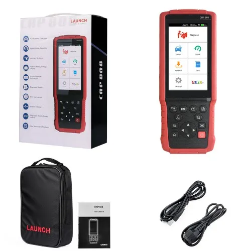Диагностический инструмент Launch X431 Pro OBD2 прибор для диагностики с сбросом TPMS универсального автомобильного портативного сканера