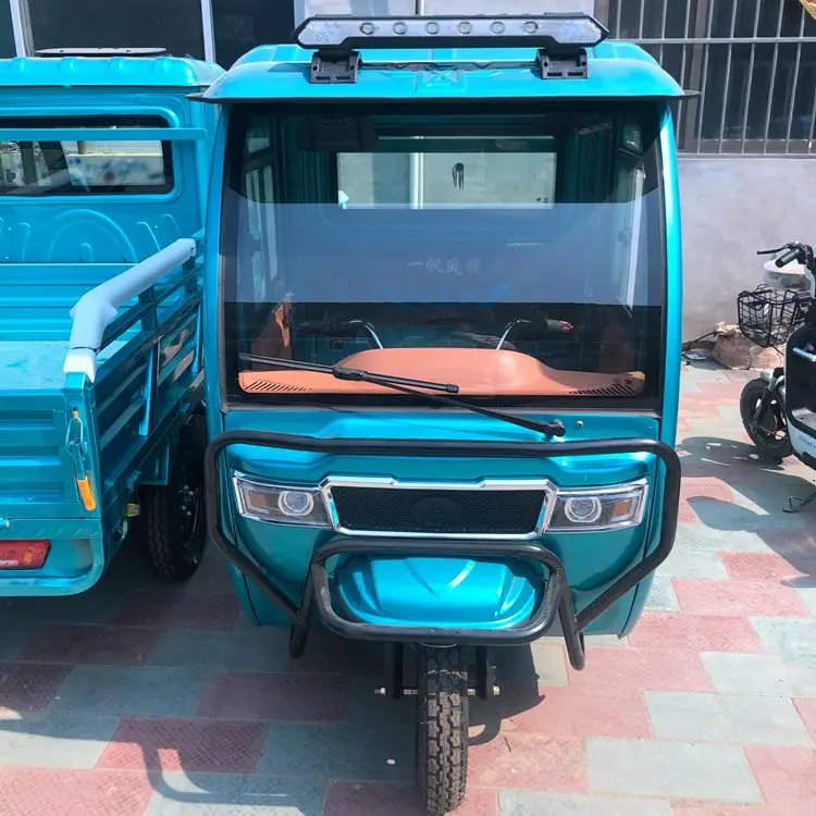 100% CKD 1500 Вт закрытый грузовой Электрический трехколесный электрический сельскохозяйственный велосипед для сельского хозяйства