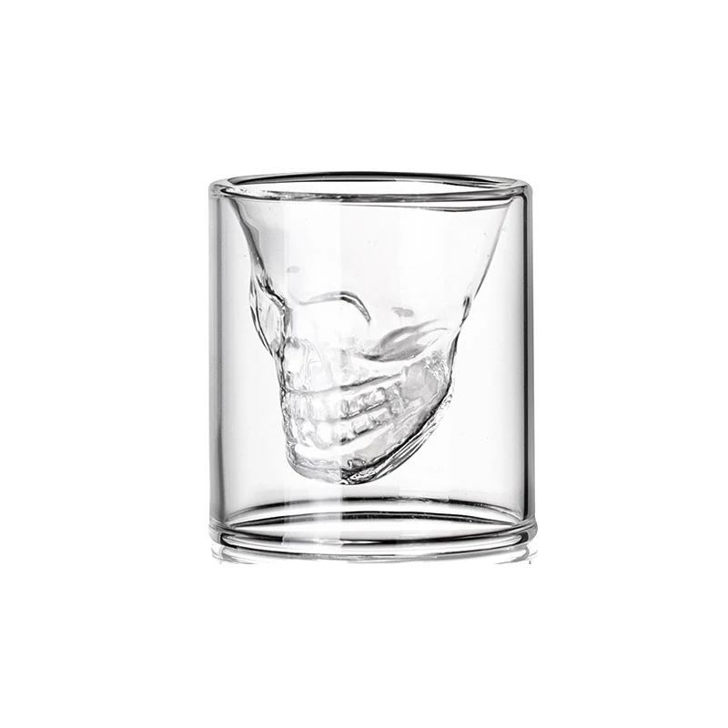 Factory wholesale Whisky Glass High-end Ocean Wine Glass  double cocktail glass