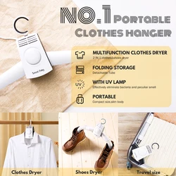 Customize Simple Home Automatic Dryer Hanger Mini Portable Electric Dryer
