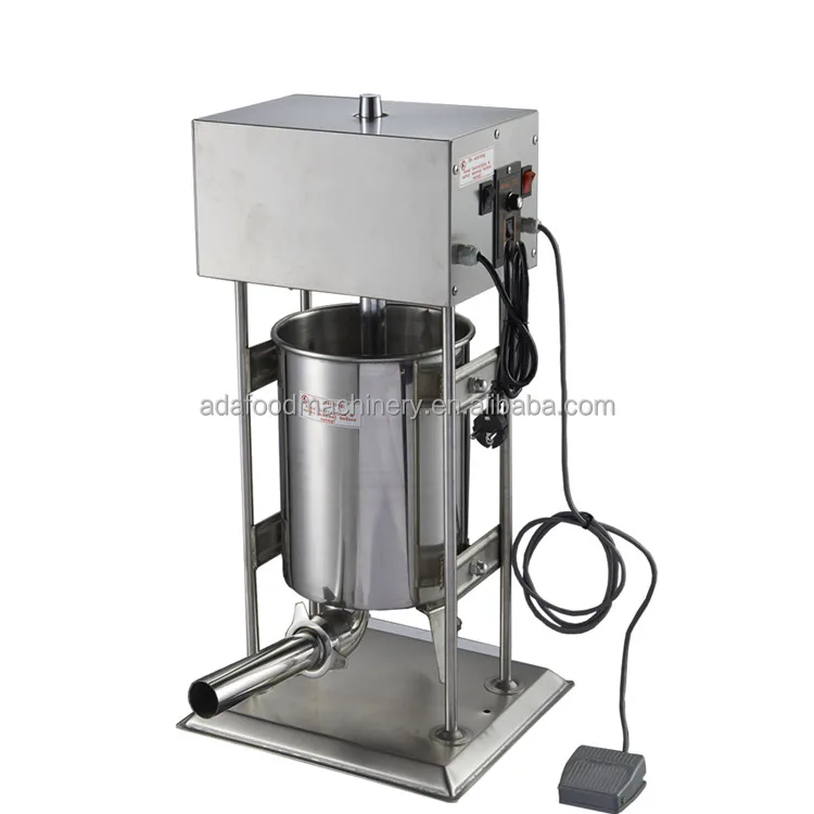 Ada 10L Stainless Steel Electric Sausage Stuffer Sausage Filling Machine
