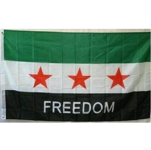 3x5 Ft Syrian Freedom Flag