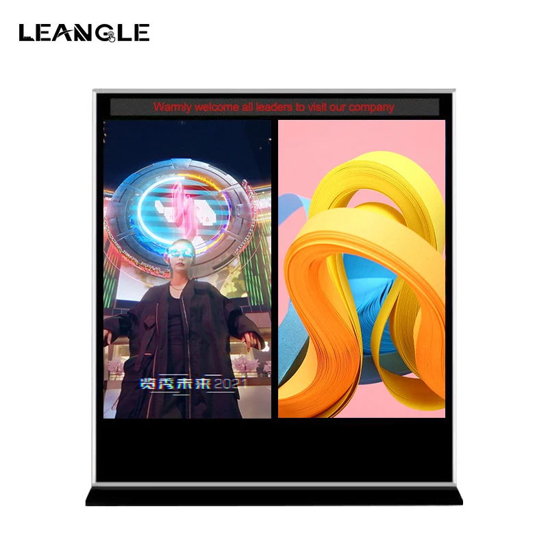 43 55 65 inch Multiple Side Vertical Window Display Screen Digital Signage LCD Display Monitor
