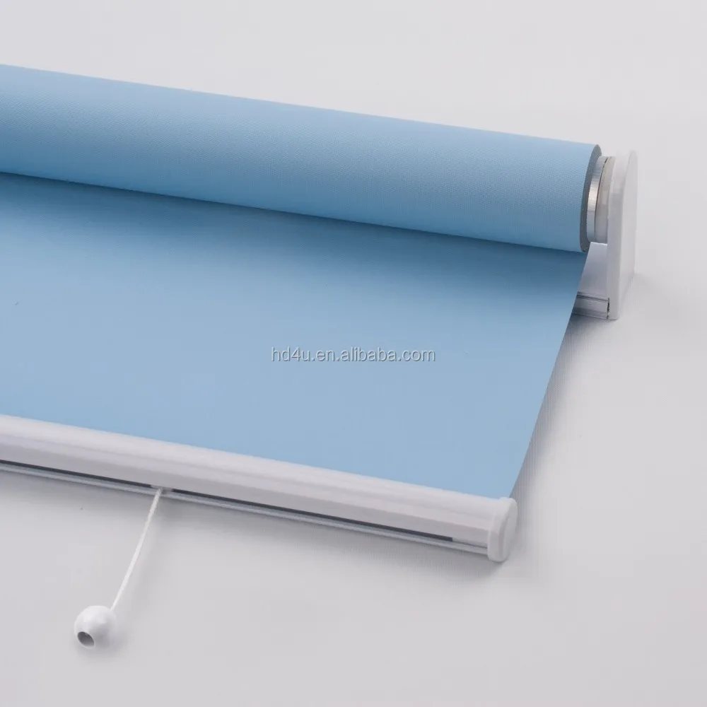 Top quality spring kit roller blinds with cordless design system waterproof fabric customized roller blinds window