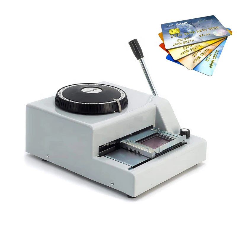 PVC Card Manual Braille Printer Embossing Machine
