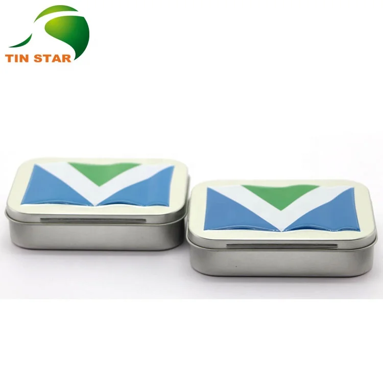 Decorative Cheap Empty Metal Packing Gift Storage Tin Box Container With Lid