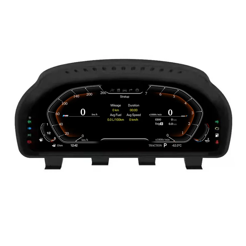 X6 E71 Digital Instrument Cluster 6wb Car Speedometer 2006 2007 2012 2013 LCD Dashboard for BMW X6 E71 Digital Cluster