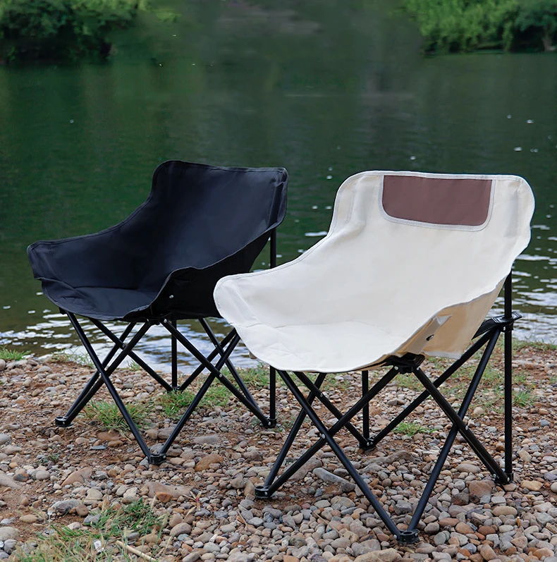 wholesale Adjustable Outdoor Portable carp Fishing chair Foldable Camping Chair For Adults with Storage bag