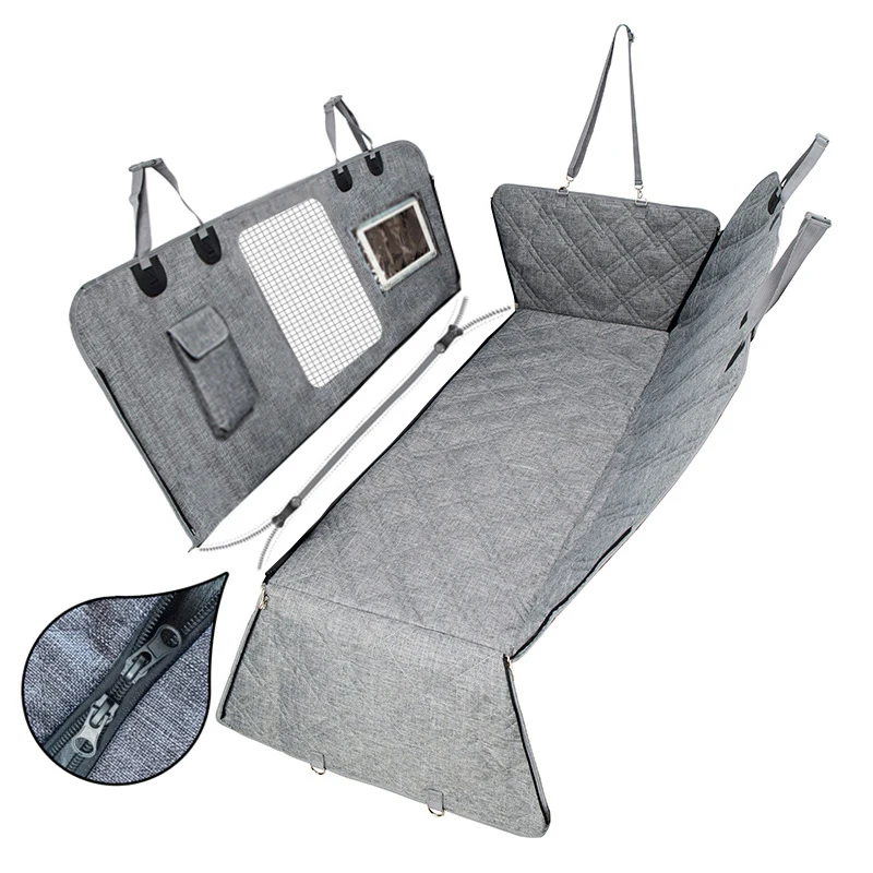 Защищенная от царапин для автомобильных сидений автомобиля на заднем сиденье Подушка домашних животных защитный чехол-накладка багажник коврик собак