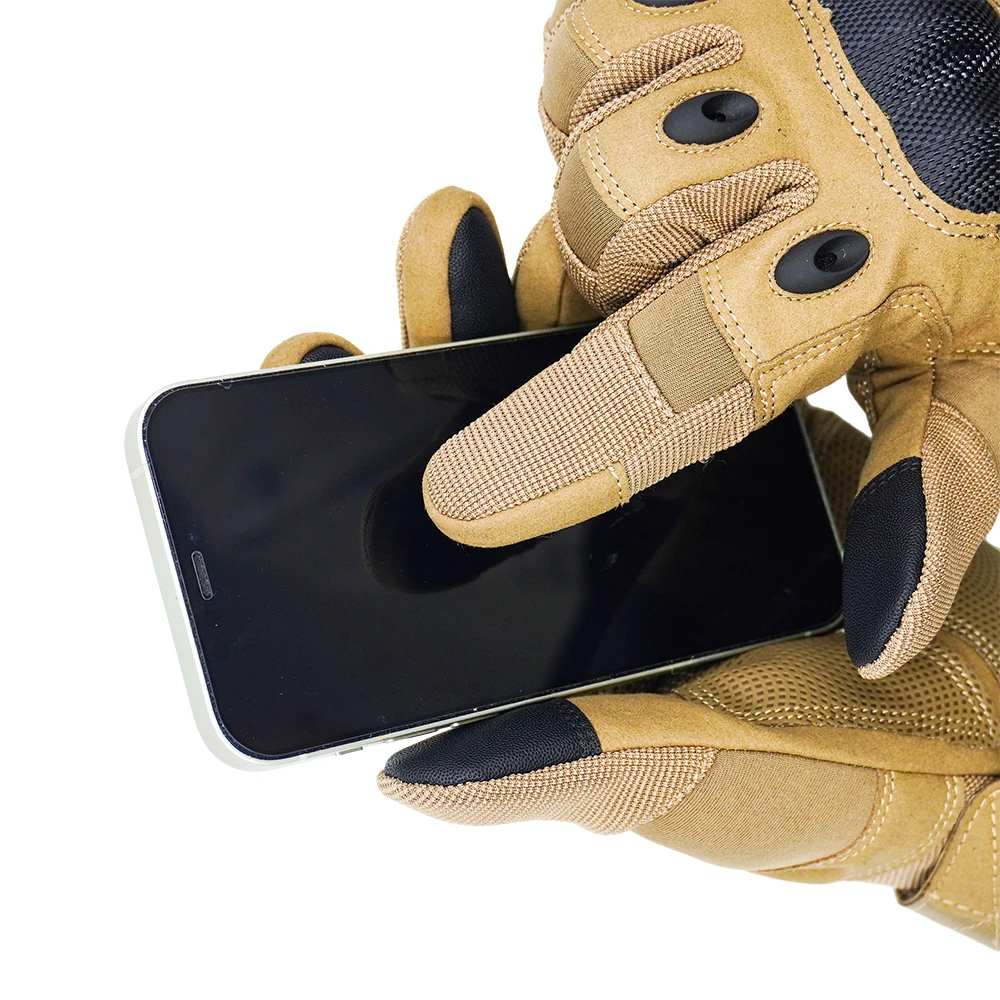 Wear Resistant Full Finger Tactical Mittens Touch Screen Anti-slip Outdoor Hiking Hunting Motocross riding Gloves