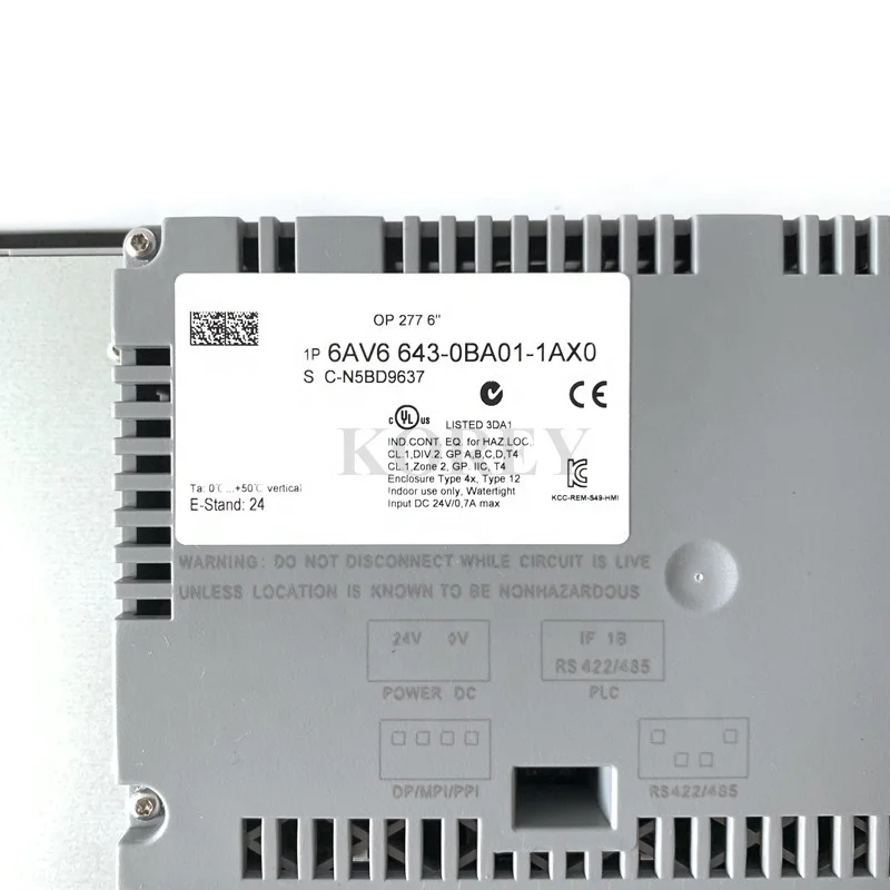 New  Touch Panel HMI Monitor 6AV6643-0CD01-1AX0 6AV6643-0BA01-1AX0 6AV6545-0CA10-0AX0 6AV6545-0DA10-0AX0 6AV6642-0DA01-1AX0